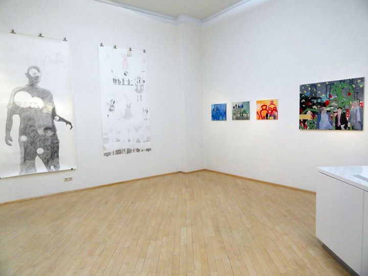 Michael Goller - Zeichnungen und Malerei in der Galerie Sybille Ntt in Dresden