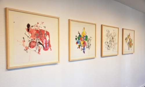 Ausstellungsansicht "Zeichnungen", Heck-Art-Galerie