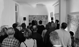 Salon Weinhold Atelier Michael Goller Lesung Eiland-Trilogie