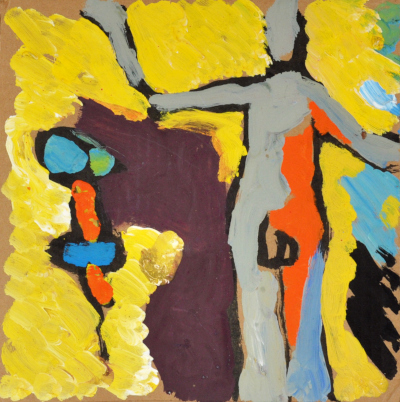 Rumpelstilzchen, 2005, Gouache auf Pappe