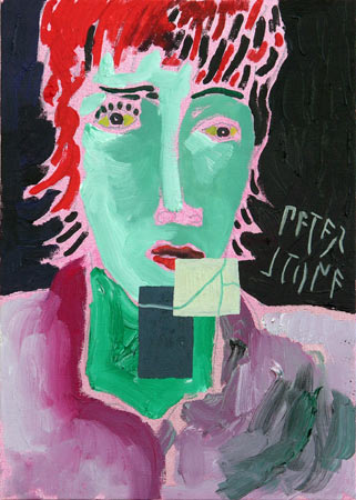 Peter Stone, 2005, l auf Leinwand, 35 x 25 cm