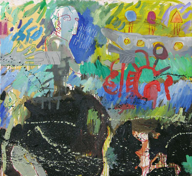 Rumpelstilzchen, l auf Leinwand, 6-teilig, insgesamt 110 x 680 cm