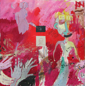 Rumpelstilzchen, l auf Leinwand, 6-teilig, insgesamt 110 x 680 cm
