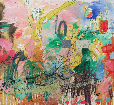 Rumpelstilzchen, l auf Leinwand, 6-teilig, insgesamt 110 x 680 cm