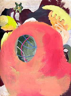 (o.T.), l auf Holz, 29 x 22 cm