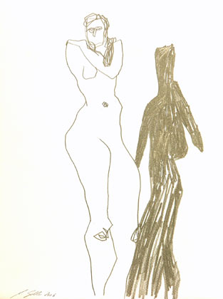 Akt, Bleistift, 32 x 24 cm