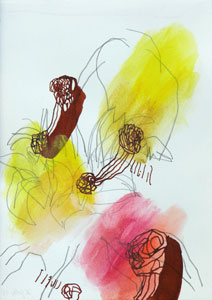 Wer Weit, Zeichnung, 21 x 15 cm