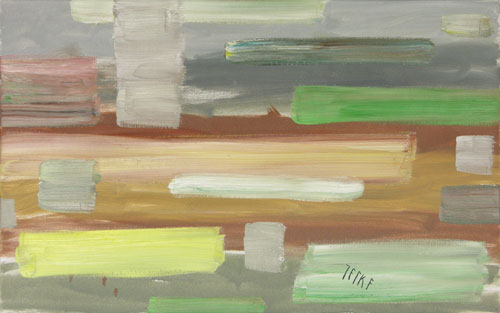 Landschaft mit Zecke