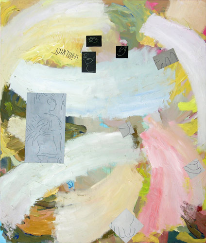 Christkind, l auf Leinwand, 130 x 110 cm